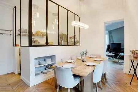 בית נופש Chic Au Coeur De Montorgueil 2bdr פריז